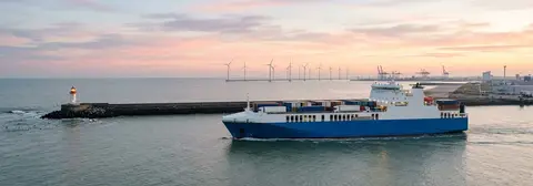 Trasa promowa z Zeebrugge do Dublin